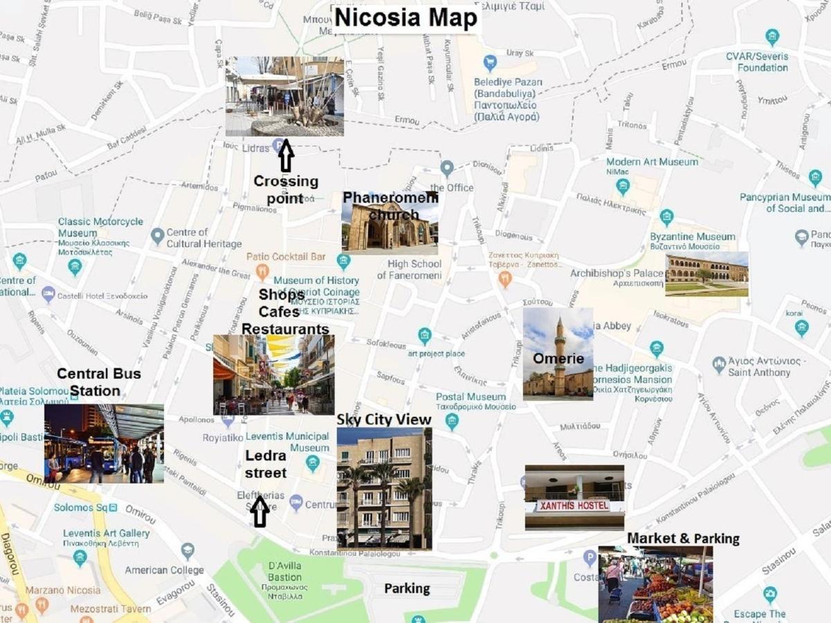Nicosia City Centre Sky Views Apartment Dış mekan fotoğraf